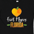 thumbnail image 4 of Inktastic Fort Myers Florida Orange in Heart Boys or Girls Baby T-Shirt, 4 of 5