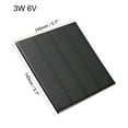 thumbnail image 2 of 3W 6V Mini Solar Panel Module DIY Polysilicon for Phone Toys Charger, 2 of 4