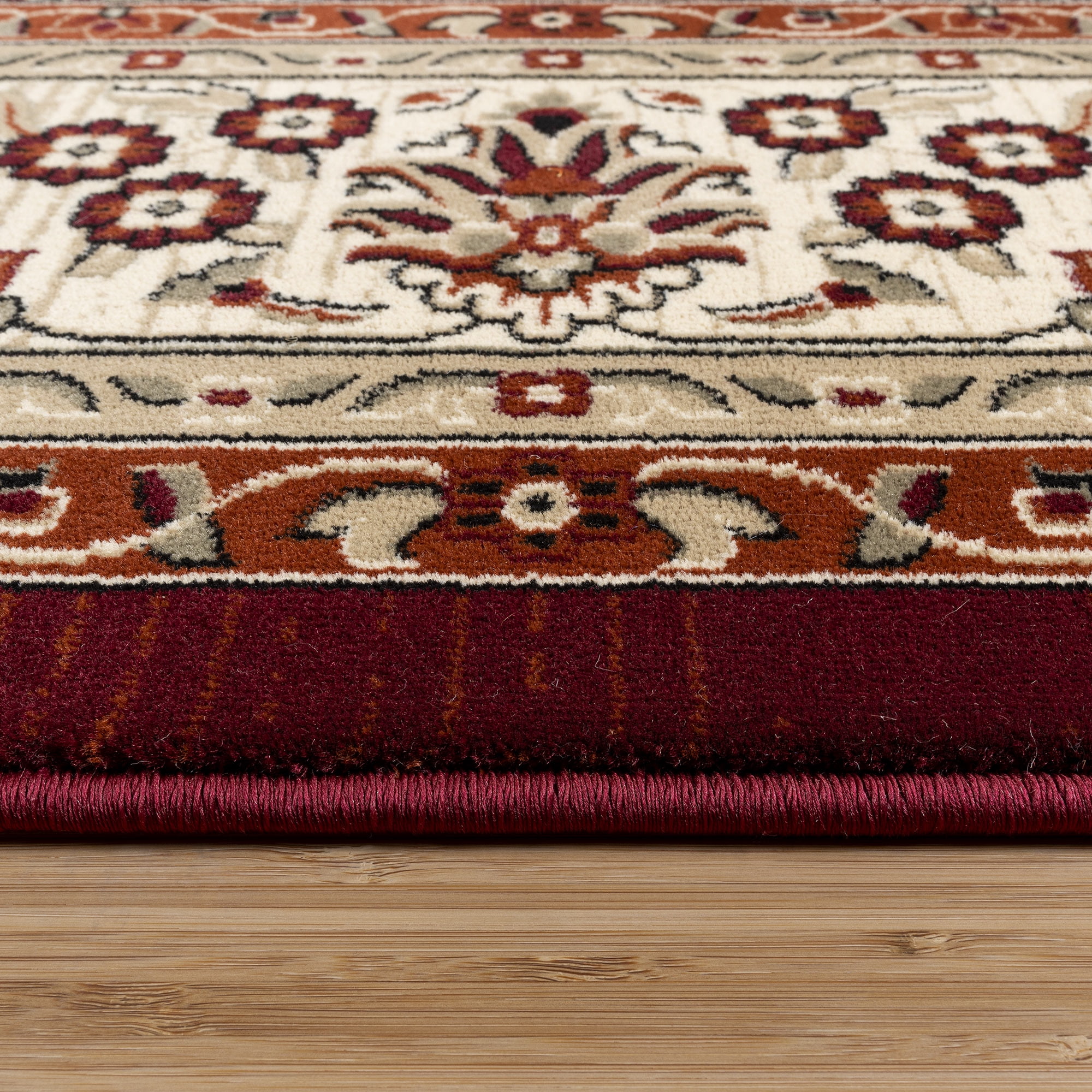 Gertmenian Majestic Ravina Traditional Oriental Red Indoor Area Rug, 5x8