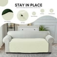 thumbnail image 3 of UPONRAY Double Protection 100% Waterproof Sofa Covers for Living Room, Reversible Couch Covers for 3 Cushion Couch Sofa, Furniture Protector Sofa Cover for Dogs, Pets, Kids (X Large, Beige), 3 of 6