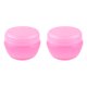 thumbnail image 1 of Contenedor de crema portátil de plástico para viajes, organizador de botellas de cosméticos, rosa, 25 ml, 2 piezas, 1 of 3