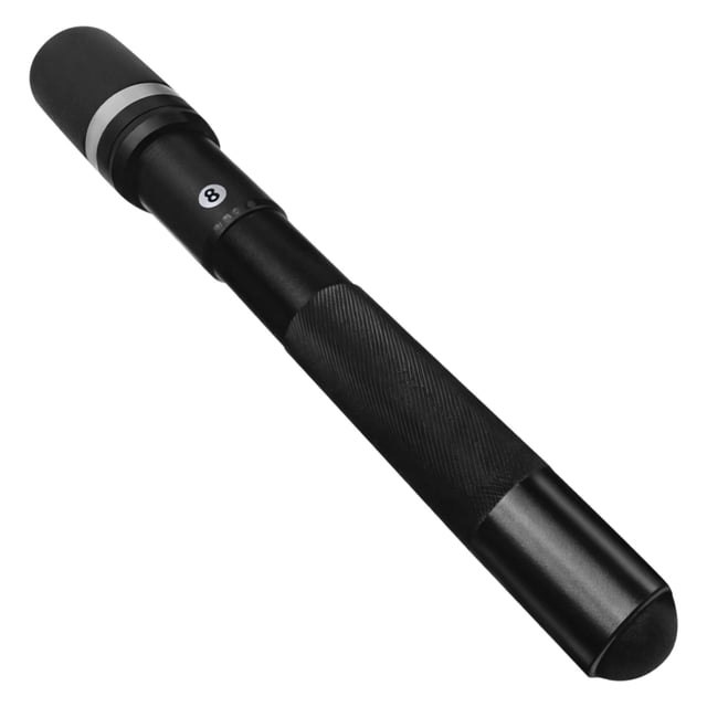 Pool Cue Stick Extender, Telescopic Billiard Cue Extension, Lightweight Aluminum and Plastic Billiard Accessories, Anti-Slip Texture, Easy Lock Mechanism, Fits 12.6 Inch Cues, Black