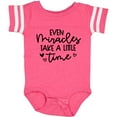 thumbnail image 3 of Inktastic Baby Even Miracles Take a Little Time Boys or Girls Baby Bodysuit, 3 of 5