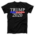 thumbnail image 2 of Camisetas de manga corta con estampado de Trumpcamisetas sueltas unisex con cuello redondo (negro L) Likrtyny Para estrenar, 2 of 4
