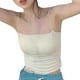 thumbnail image 3 of Sujetador con tirantes pequeños y hombros finos, ropa interior con copa integrada, antideslumbrante, cuello simulado, Tops de manga larga, 3 of 5