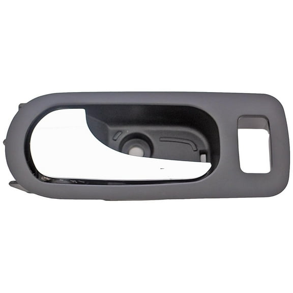 Dorman 81810 Rear Driver Side Interior Door Handle for Specific Buick Models, Chrome Lever; Black Housing
