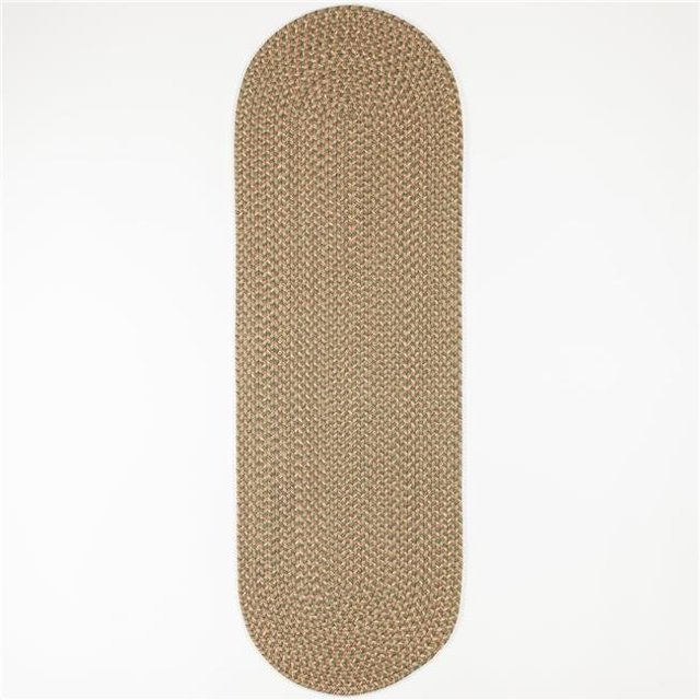 Rhody Rug CD66R024X096 2 x 8 ft. Camden Basil Tweed Runner Rug