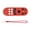 Red, variant on Lerpwige Remote Silicone Case Protective Skin Sleeve Antidop With Lanyard for XRT290 HDTV Voice Remote Control Accessories
