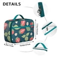 thumbnail image 6 of Strawberry Men Lunch Box for School Reusable Thermal Lunch Carrier for Women Men Meal Containers with Exterior & Interior Pockets Collection, 6 of 6