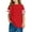 Red, variant on Teen Girls Boys Striped Short Sleeve T Shirts Kids Summer Oversized Tops Casual Crewneck Basic Tees 3-14Y