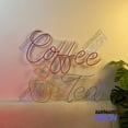 thumbnail image 2 of Handmadetneonsign Coffee And Tea Neon Sign, Coffee Led Sign, Coffee Cup Neon Light, Coffee Shop Decor, Coffee & Tea Wall Art, Coffee Tea Lover Sign 100468, 2 of 4