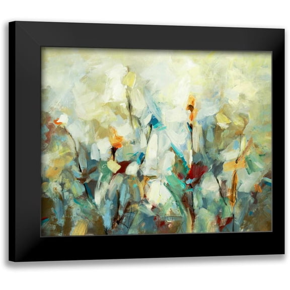 Dag, Inc. 14x12 Black Modern Framed Museum Art Print Titled - Ode to Monet 5