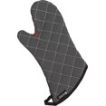 thumbnail image 2 of San Jamar 800FG13-BK BestGuard 13 Black Oven Mitt - Pair", 2 of 2