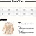 thumbnail image 3 of Womens Embroidered Tops Chinese Frog Casual Blouses Loose Fit Tee Shirt Women Linen Clothing For Women Chinese Style Tops For Women Flowy Tops For Women Gauze Tunic Tops For Women Beige L, 3 of 6