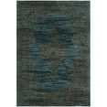 thumbnail image 3 of Safavieh Serenity 2'3" X 8' Power Loomed Rug in Turquoise and Gold, 3 of 5