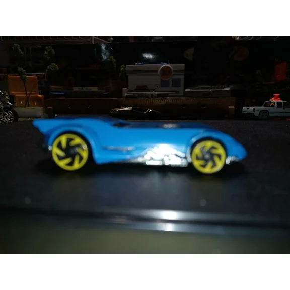 Hot Wheels 2021 HW Batman 2/5 Blue The Batman Batmobile GameStop ***LOOSE***