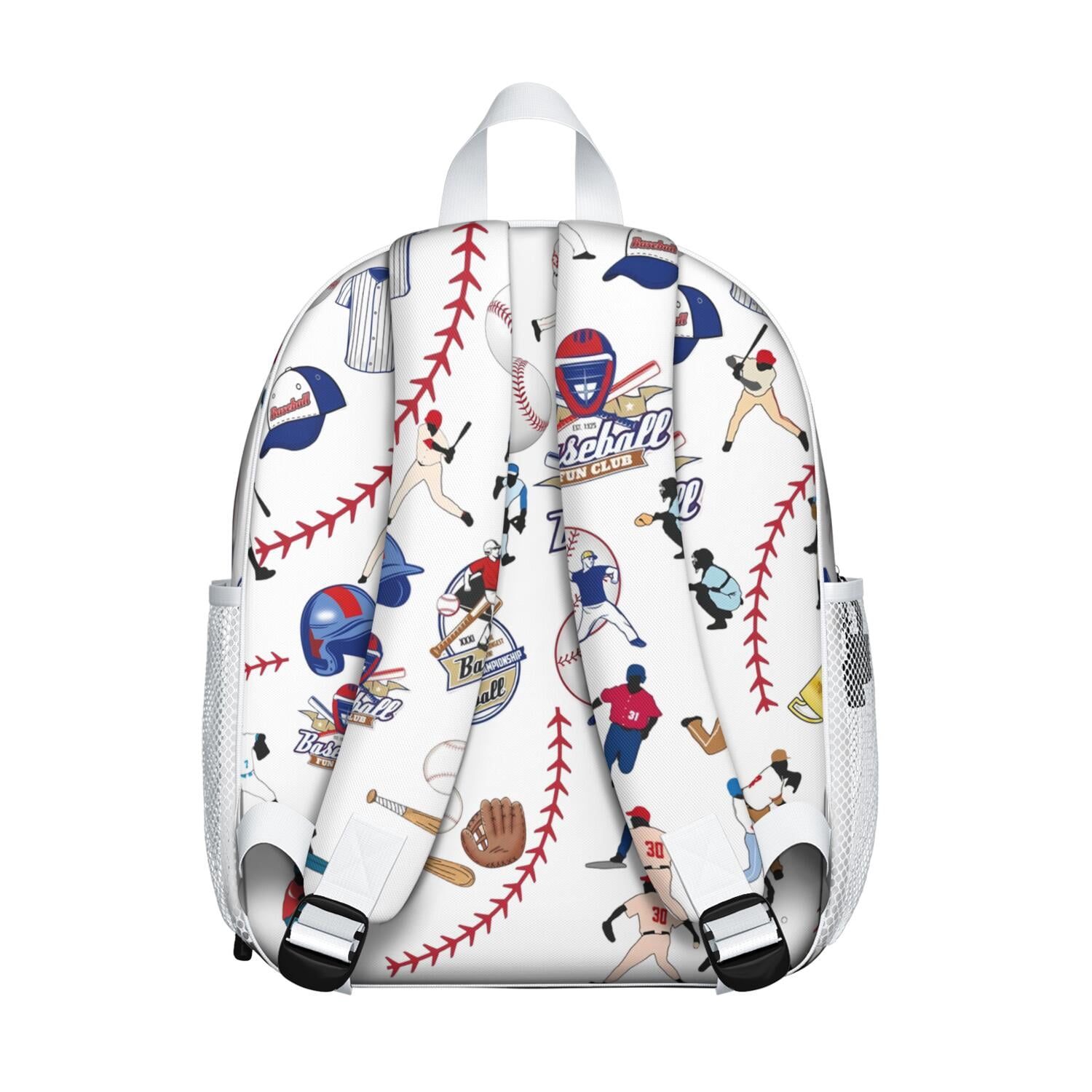 Waterproof Backpack with Side Pockets - Durable, Breathable for Baseball, Basketball, and Soccer Players