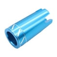 thumbnail image 1 of koolsoo Fishing Rod Gimbal Metal Pole Cap for Rod Holder DIY Rod Building Rod Repair Blue, 1 of 9