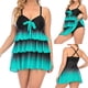 thumbnail image 2 of Traje de baño dividido de talla grande para mujer, traje de baño elegante y cómodo, conjunto de Bikini, traje de dos piezas OAVQHLG3B Store lin121212, 2 of 4