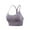 Purple, variant on Celivon Womens Sports Bras Solid Color Y Style High Support Shockproof Full Coverage Vest Underwear Yoga Everyday Bra Size S-XXL