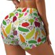 thumbnail image 1 of Fotbe Cartoon Vegetables Shorts Sin Costuras – Shorts Deportivos de Cintura Alta para Mujer, Elásticos para Gimnasio, Yoga, Running o Ciclismo-XX-Large, 1 of 8