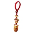 thumbnail image 2 of Esquirla Fortunate God Keychain Keyring Cute Key Holder for Handbag Tote Bag Backpack, 2 of 8
