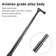 thumbnail image 4 of Action Camera Selfie Stick 36inch Selfie Stick Action Camera Cellphone Extendable Selfie Stick Mini Portable Handheld Aluminium Alloy Silicone Selfie Stick, 4 of 8