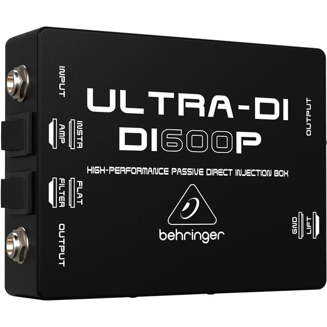 Caja Directa Pasiva Behringer Di600p de Alto Rendimiento