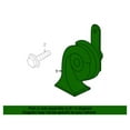 thumbnail image 2 of Genuine OE Toyota Low Note Horn 86520-04040, 2 of 2