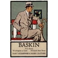 thumbnail image 2 of Unknown 13x18 White Modern Wood Framed Museum Art Print Titled - Baskins Fashions I, 2 of 4