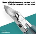 thumbnail image 2 of Pefctiordent Nail Clippers, Eagle Beak Nail Clippers 3-Piece Set, Multifunctional Large Opening Heavy Duty Anti-Splash Slanted Nail Thick Toe Clippers for Seniors & Adults, 2 of 7
