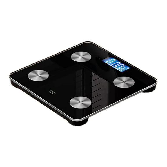 YZN Digital bathroom scales, Digital Bathroom Scale 400 lbs Weighing Scale for Body Weight with LED Display, Black