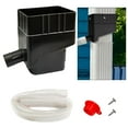 thumbnail image 4 of Almencla Rain Water Collection System Raindrop Collection with Hose Downspouts Diverter Black, 4 of 6
