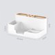 thumbnail image 3 of CAJA DE ALMACENOMO DE DESCORTRITORIO DE GRAN Capacidad, Soporte de Plástico para Brochas de Maquillaje Con Rejilla Múltiple, Organizador de Suministros de Oficina para El, 3 of 8