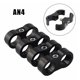 thumbnail image 3 of Conector de Montaje Kenally 4AN 6AN 10AN 12AN Negro, 3 of 6