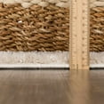 thumbnail image 3 of BoutiqueRugs Apichu Bohemian, Transitional Area Rug - Machine Washable - Peach, Dark Brown - 6'7" x 9', 3 of 11