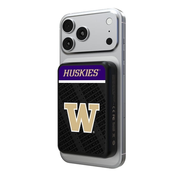 Washington Huskies Endzone Plus Wireless Power Bank