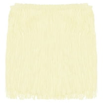 10 Yards 8 Inch Chainette Fringe Trim Tassel Sewing Trim for DIY Sewing CraftsShade Decoration, Beige