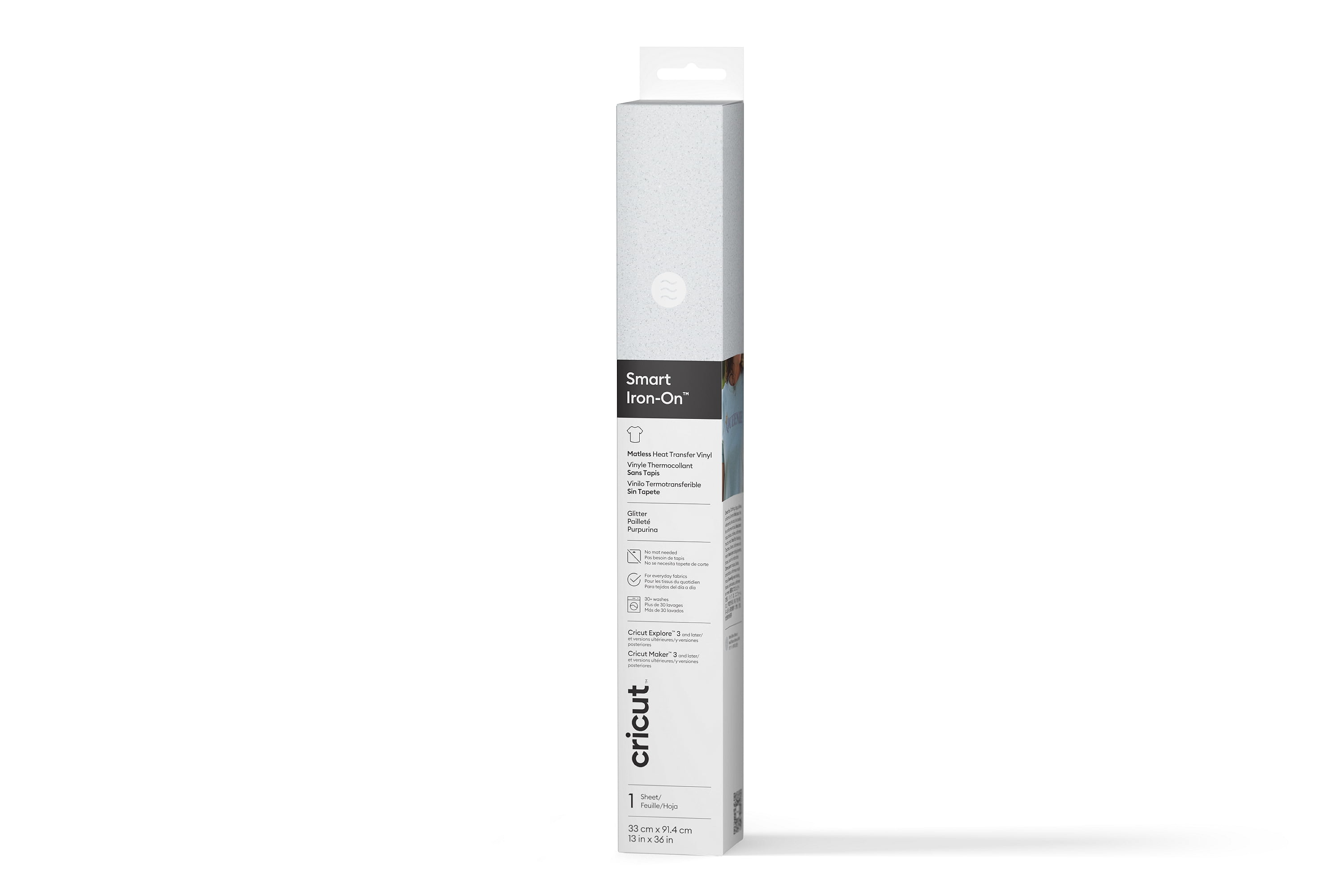 Cricut® Smart Iron-On™ Glitter (3 pi) Cricut® Smart Iron-On™ Glitter (3 pi)