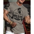 thumbnail image 2 of Gymish Gray Beard Great Bod Workout Shirt for Men – Funny Motivational Gym T-Shirt, Athletic Fitness Wear, Warm Grey with Sleeve Logo, 3X-Large, 2 of 6