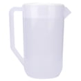 thumbnail image 1 of 4000ml Large Capacity Non Toxic Plastic Cold Kettle Water Bottle (Transparent White Cover), 1 of 1
