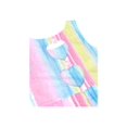thumbnail image 5 of Girls Dress Pink Rainbow Striped Heart Hollow Back Casual Cotton Summer Dresses for Girls 4 Years, 5 of 5