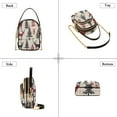 thumbnail image 3 of FORMRS Crossbody Bag for Women Quilted Travel Shoulder Cell Phone Purse with Chain Strap Handbag, Red Deer, 3 of 7