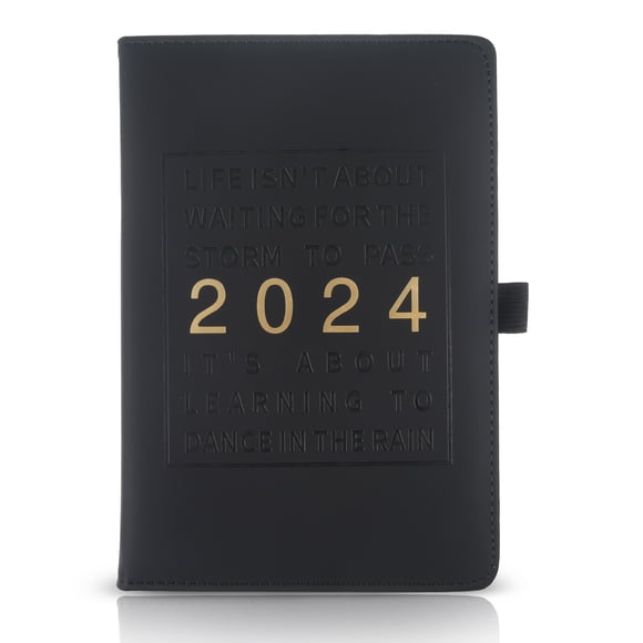 Cuaderno de planificación de horarios Matsuzay Agenda para estudiantes Negro