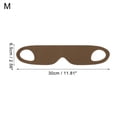 thumbnail image 4 of Unique Bargains 1 Pc Black Ear-hook Eyes Sleep Mask Soft Eye Shade Cover for Rest Brown Medium, 4 of 6