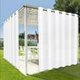 thumbnail image 1 of Rideaux Intérieurs Extérieurs pour Patio \ Panneau de Rideau à Oeillets Bloquant le Soleil pour Intimité, Rideaux Résistants aux Intempéries pour Gazebo, Véranda avant, Pergola, Kaki G x H Panneau, 1 of 8
