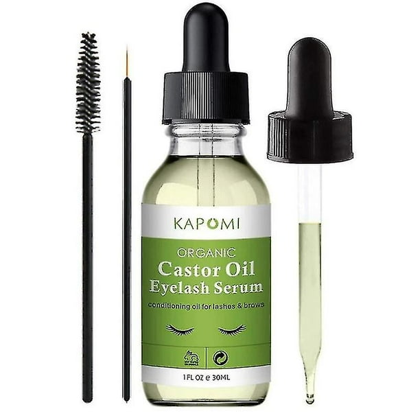 Natural Castor Oil Eyelashes Eyebrow Hair Growth Essential Prevent Skin Liquid