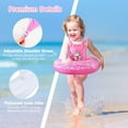 thumbnail image 7 of HEY! SPLASH Swim Vest Age 3-6 Kids, Adjustable Strap Floaties Swimsuit for Boys/Girls 30-60lbs, Pool Floating Tubes Swim Trainer Jackets, Beginner Learn to Swim,Rosy Unicorn, 7 of 7