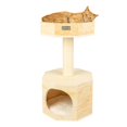 thumbnail image 2 of Cat Tree Armarkat Solid Wood Sturdy S2906 w/ Cushion 2 Levels, 2 of 8