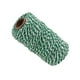 thumbnail image 1 of Toystoory Cordón de cuerda de algodón resistente y ecológico para una vida sostenible, multifuncional y ampliamente utilizado Artesanía Verde + Blanco, 1 of 6